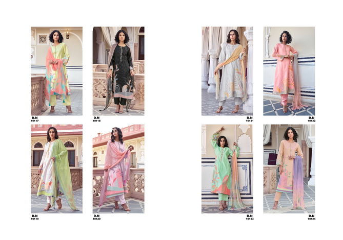 The Zen By Sadhana Pure Lilen Digital Printed Designer Salwar Suits Wholesale Market In Surat
